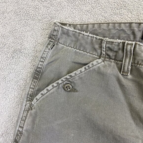 Polo Jeans Co Cargo Pants Women’s Size 4 (Fits 29x30) Green Y2K Streetwear - Picture 13 of 16